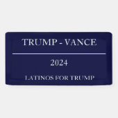 トランプ・ヴァンスが再素晴らしびアメリカを旗 横断幕 (横)