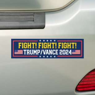 トランプ・ヴァンスの戦い2024 バンパーステッカー