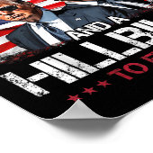 トランプ・ヴァンスはフェロンと丘の上に行く ポスター (角)