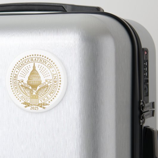 トランプ・ヴァンス大統領就任式ロゴ マグネット (インサイチュ (スーツケース))