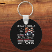 トランプ・ヴァンス我々は就任式の日2025で勝利47th キーホルダー (正面)