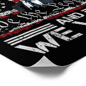 トランプ・ヴァンス我々は就任式の日2025で勝利47th ポスター (角)