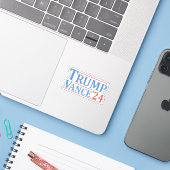 トランプ・ヴァンス米国大統領選副大統領 シール (ノートパソコンとiPhone)