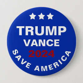 トランプ・ヴァンス2024ア救メリカ 缶バッジ