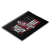 トランプ・ヴァンス2024ドナルド・トランプのアウトロー・ヒルビリー ノートブック (左側)