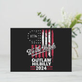 トランプ・ヴァンス2024ドナルド・トランプのアウトロー・ヒルビリー 招待状 (スタンド正面)