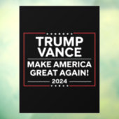 トランプ・ヴァンス2024大統領JD Vance Vice MAGA ウィンドウサイン (シート3)