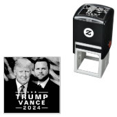 トランプ・ヴァンス2024政治運動 セルフインキングスタンプ (インサイチュ)