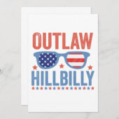 トランプ・ヴァンス2024機外ヒルビリー選挙 招待状 (正面/裏面)