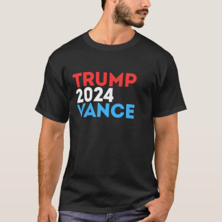 トランプ・ヴァンス2024米国大統領選挙パトリオット Tシャツ