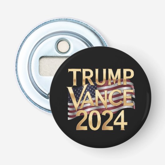 トランプ・ヴァンス2024:はっきりしたアメリカのビジョン 栓抜き (正面)