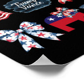 トランプ ヴァンス お辞儀 コケット 投票 大統領 2025 選挙 ポスター (角)