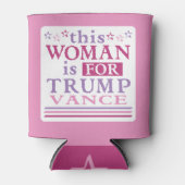 トランプ・ヴァンス – この女性は 缶クーラー (正面)