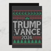 トランプ ヴァンス アメリカを取り戻せ 大統領選挙 投票 USA 招待状 (正面/裏面)