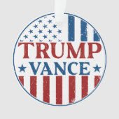 トランプ ヴァンス オーナメント (正面)