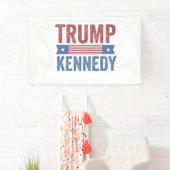 トランプ・ヴァンス・ケネディはアメリカを再び連れ戻す 横断幕 (インサイチュ)