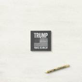 トランプ・ヴァンス・ケネディ選挙2024米国国旗 ポストイット (デスク上)