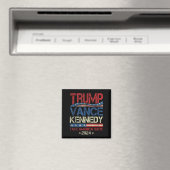 トランプ・ヴァンス・ケネディ2024年アメリカの選挙を奪う マグネット (インサイチュ (食洗機))