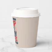 トランプ・ヴァンス・ケネディ2024年アメリカを連れ戻す 紙コップ (左)