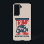 トランプ・ヴァンス・ケネディ2024年アメリカを連れ戻す SAMSUNG GALAXY S21ケース<br><div class="desc">トランプ・ヴァンス・ケネディが2024年選挙でアメリカを奪還</div>