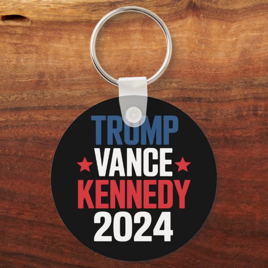 トランプ ヴァンス ケネディ 大統領 2024年 選挙 キーホルダー (正面)