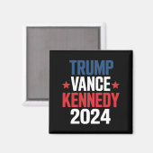 トランプ ヴァンス ケネディ 大統領 2024年 選挙 マグネット (正面/裏面)