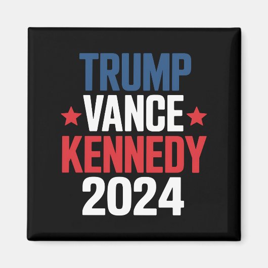 トランプ ヴァンス ケネディ 大統領 2024年 選挙 マグネット (正面)