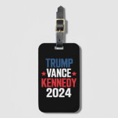 トランプ ヴァンス ケネディ 大統領 2024年 選挙 ラゲッジタグ (正面縦)