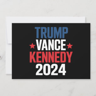 トランプ ヴァンス ケネディ 大統領 2024年 選挙 招待状