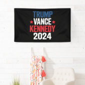 トランプ ヴァンス ケネディ 大統領 2024年 選挙 横断幕 (インサイチュ)
