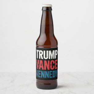 トランプ ヴァンス ケネディ 2024年 選挙 ビールラベル