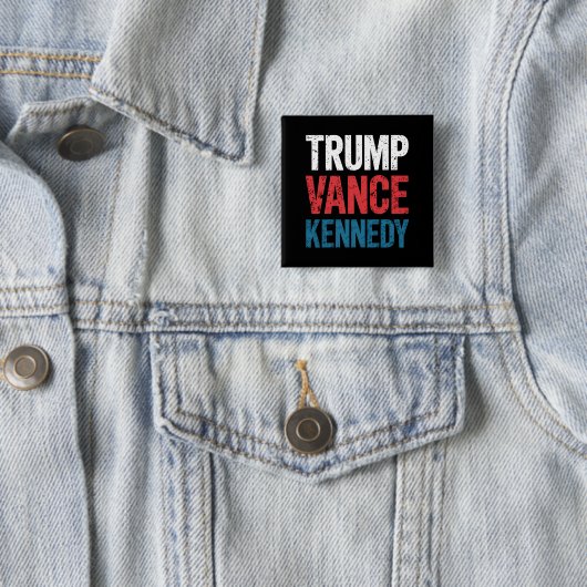 トランプ ヴァンス ケネディ 2024年 選挙 缶バッジ (インサイチュ)
