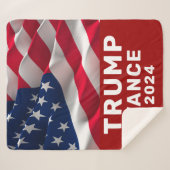 トランプ ヴァンス シェルパブランケット (正面(横))