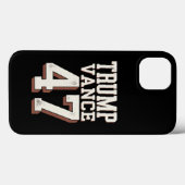 トランプ ヴァンス 大統領 ヴィンテージ トランプ 勝利 Case-Mate iPhoneケース (裏面 (横))