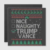 トランプ ヴァンス 選挙 クリスマス ひどいニット (正面/裏面)