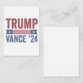 トランプ ヴァンス 選挙 クリスマス スウェーター ノートカード (正面/裏面)