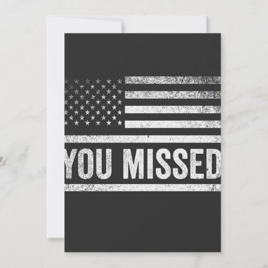 トランプ ヴァンス 選挙 ダサいクリスマススウェター 招待状 (正面)