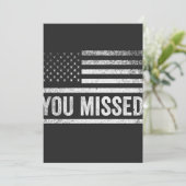 トランプ ヴァンス 選挙 ダサいクリスマススウェター 招待状 (スタンド正面)