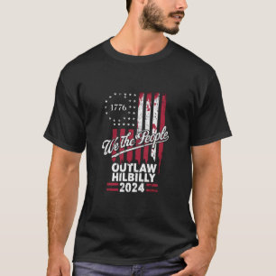 トランプ ヴァンス 2024 ドナルド トランプ アウトロー ヒルビリー Tシャツ
