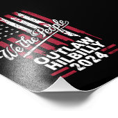 トランプ ヴァンス 2024 ドナルド・トランプ 無法のヒルビリー フォトプリント            (角)