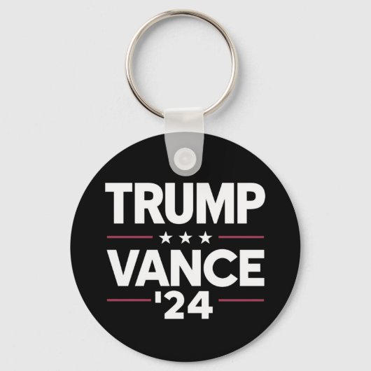 トランプ ヴァンス 2024 大統領副大統領 アメリカ合衆国選挙 キーホルダー (正面)