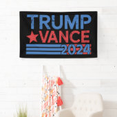 トランプ ヴァンス 2024 大統領 47 アメリカ レトロ 横断幕 (インサイチュ)