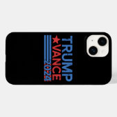 トランプ ヴァンス 2024 大統領 47 アメリカ レトロ Case-Mate iPhoneケース (裏面 (横))