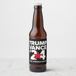 トランプ ヴァンス 2024 投票 トランプ 2024 選挙 ビールラベル