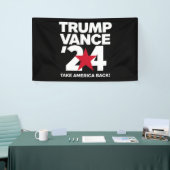 トランプ ヴァンス 2024 投票 トランプ 2024 選挙 横断幕 (トレードショー)