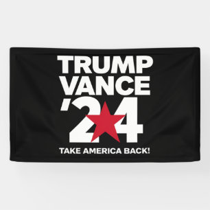 トランプ ヴァンス 2024 投票 トランプ 2024 選挙 横断幕