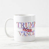 トランプ ヴァンス 2024 - 2028？ コーヒーマグカップ (左)