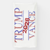 トランプ ヴァンス 2024 - 2028？ 横断幕 (縦)