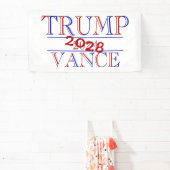 トランプ ヴァンス 2024 - 2028？ 横断幕 (インサイチュ)