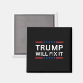 トランプ ヴァンス 2025 選挙で解決する マグネット (正面/裏面)
